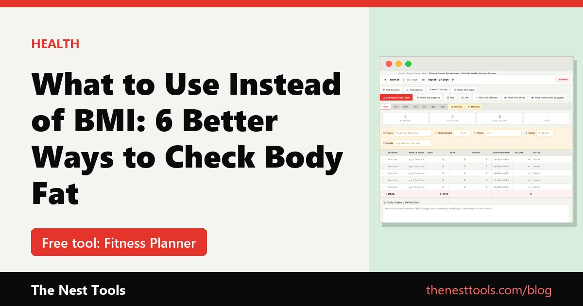 What to Use Instead of BMI: 6 Better Ways to Check Body Fat